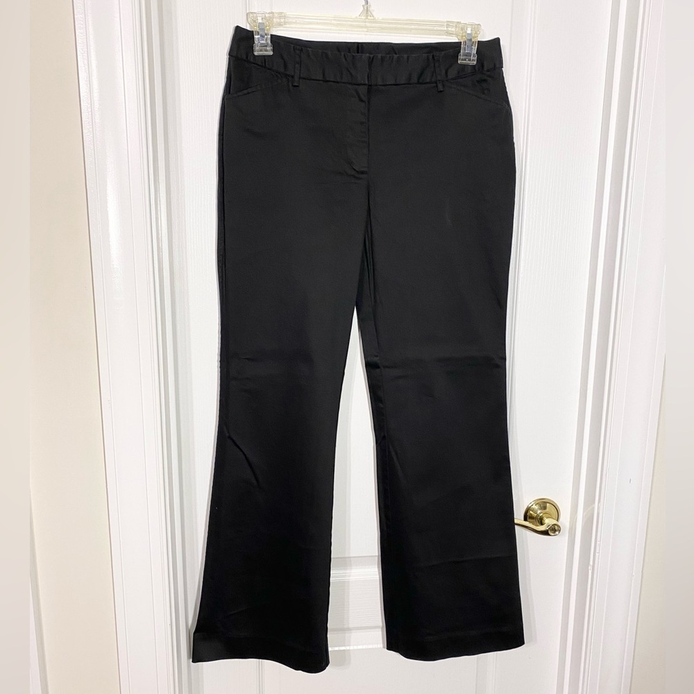 Y2K Attention Mid Rise Bootcut Pants Vintage Black Size 12